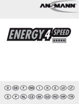 ANSMANN Energy 4 Speed Istruzioni per l'uso