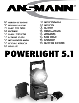 ANSMANN Powerlight 5.1 Istruzioni per l'uso
