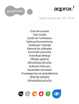 Approx Cheesecake Tab 7.0 Manuale utente