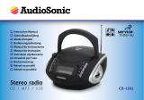 AudioSonic CD-1592 Manuale utente