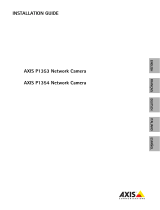 Axis P1354 Network Camera Manuale utente