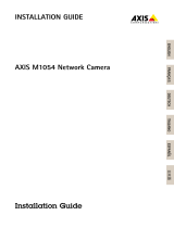Axis M1054 Manuale utente