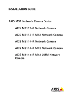 Axis M3114-R M12 Guida d'installazione