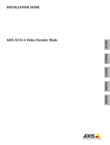 Axis Q7414 Guida d'installazione