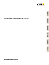Axis Q8665-E Manuale utente