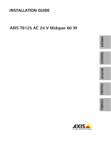 Axis T8125 Guida d'installazione