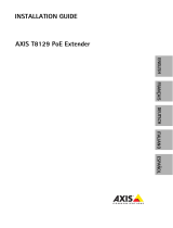 Axis T8129 Manuale utente