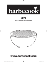 Barbecook Joya Black Manuale del proprietario