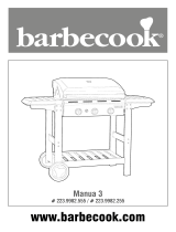 Barbecook Manua 3 Manuale del proprietario