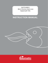 Baumatic BHTP400SS Manuale utente