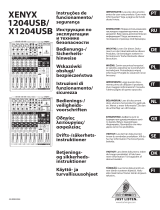 Behringer Xenyx 1204USB Manuale del proprietario