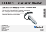 Belkin Bluetooth Headset Manuale utente