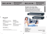 Belkin Omniview ExpandView F1DV104 Manuale utente