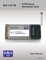 Belkin N Wireless Manuale utente