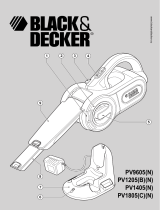 Black & Decker Dustbuster PV1405N Manuale del proprietario