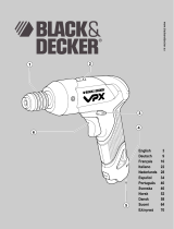 Black & Decker vpx 1101 Manuale del proprietario