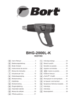 Bort BHG-2000L-K Manuale utente