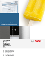 Bosch Built-in upright freezer Manuale utente