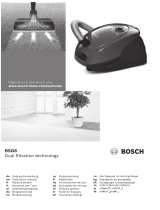 Bosch BSG62185/12 Manuale utente