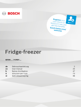 Bosch Built-in fridge-freezer combination Manuale utente