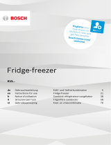 Bosch Built-under larder fridge Istruzioni per l'uso