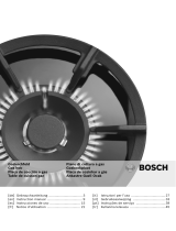 Bosch Gas hob with integrated controls Manuale utente