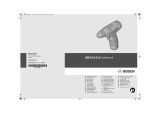 Bosch GSR 10.8 2 LI Manuale del proprietario