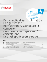 Bosch Side-by-side fridge-freezer Manuale utente