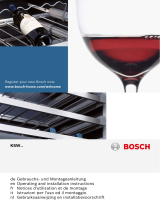 Bosch Refrigerators free-standing Istruzioni per l'uso
