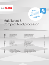 Bosch MultiTalent 8 MC812 Serie Istruzioni per l'uso