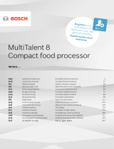 Bosch MultiTalent 8 MC812 Serie Manuale utente