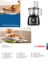 Bosch MCM3110W/01 Manuale del proprietario