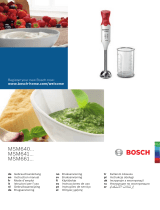 Bosch MSM66110Y/01 Manuale utente