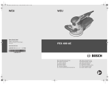 Bosch PEX 400 AE Manuale del proprietario