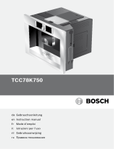 Bosch TCC78K750/93 Manuale utente
