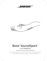 Bose soundsport in-ear headphones-ios models Manuale del proprietario