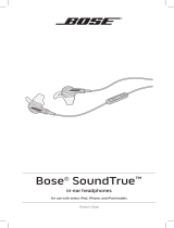 Bose SoundTrue in-ear Guida utente