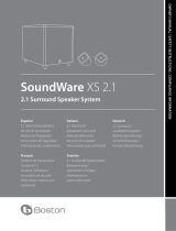 Boston SoundWare XS 5.1 Manuale utente