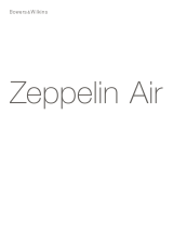 Bowers & Wilkins Zeppelin Air Manuale del proprietario