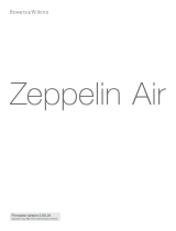 Bowers-Wilkins Zeppelin Air Manuale del proprietario