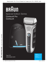 Braun 590cc-4, 550cc-4, ContourX Pro, Contour Manuale utente