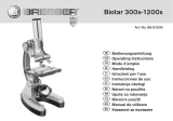 Bresser Biotar 300x-1200x Set Microscope (without case) Manuale del proprietario