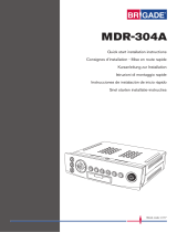 Brigade MDR-304A-500 (3880) Manuale utente