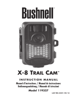 Bushnell X8 Trail Cam 119327 / 119327C Manuale utente