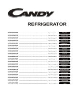 Candy CHTL 552BK Under Counter Larder Fridge Manuale utente
