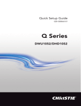 Christie DWU1052-Q Manuale utente
