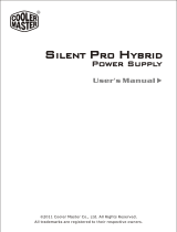 Cooler Master Silent Pro Hybrid 1300W Manuale utente