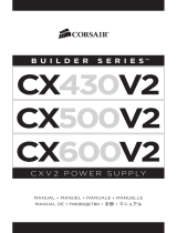 Corsair BUILDER CX500 Manuale del proprietario