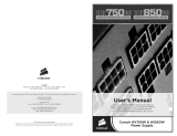 Corsair HX750W Manuale utente