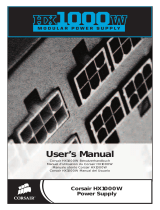 Corsair HX1000W Manuale utente